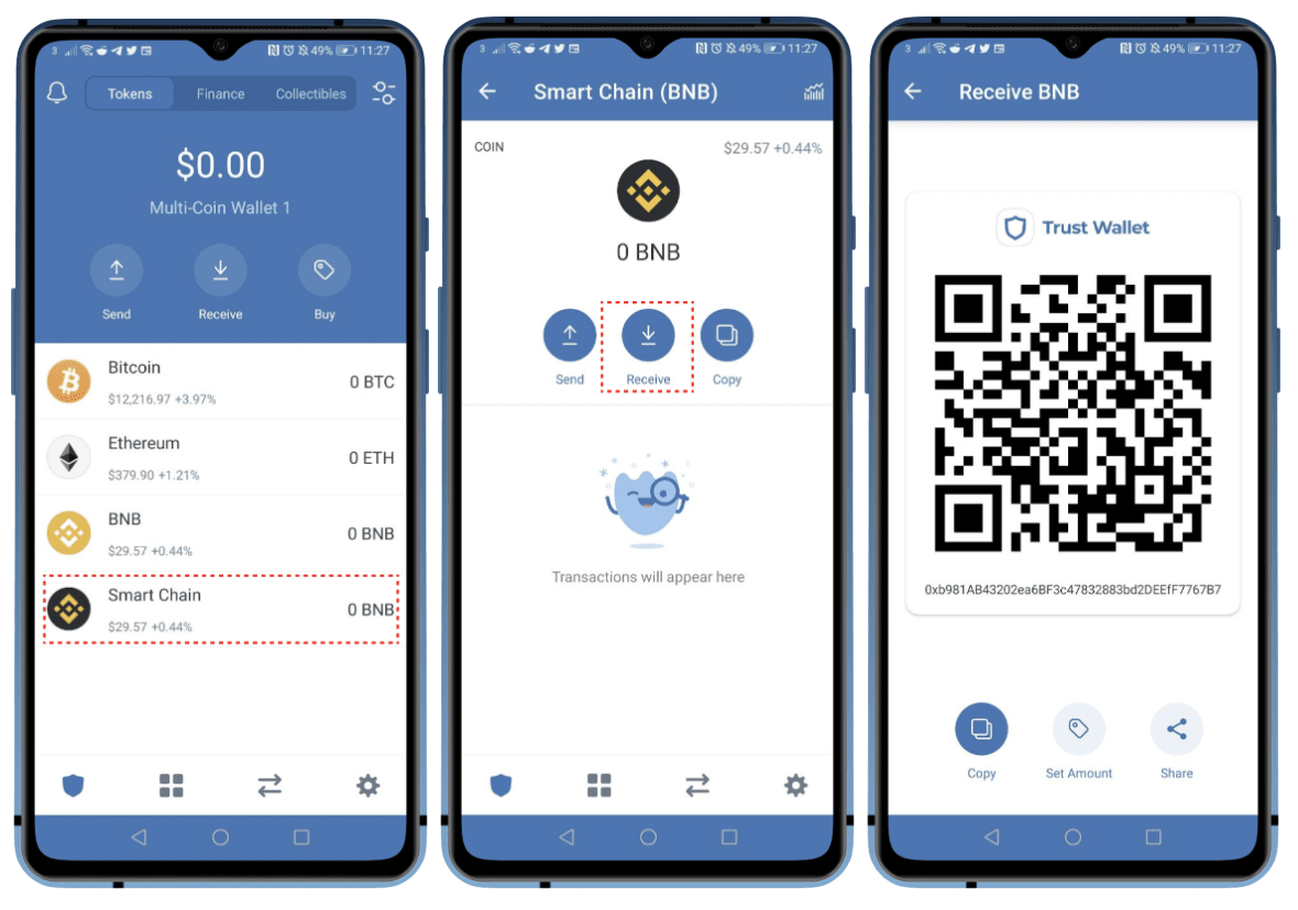 Dukungan Trust Wallet untuk Binance